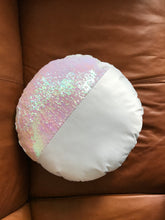 Load image into Gallery viewer, ***SOLD*** White Funky sparkly pillow case
